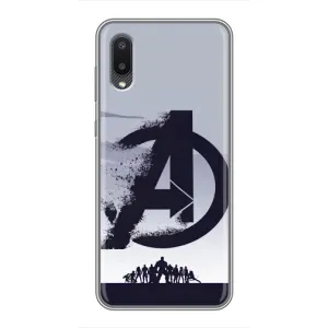 Чохли з героями Марвел Samsung Galaxy A02 (VPrint) (Команда А)