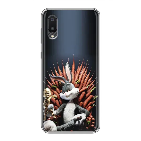 Чехол с принтом «Король Кролик» для Samsung Galaxy A02