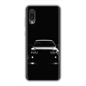 Чехол для Самсунг А02 (2021) - с принтом БМВ (AlphaPrint) (Машина BMW)