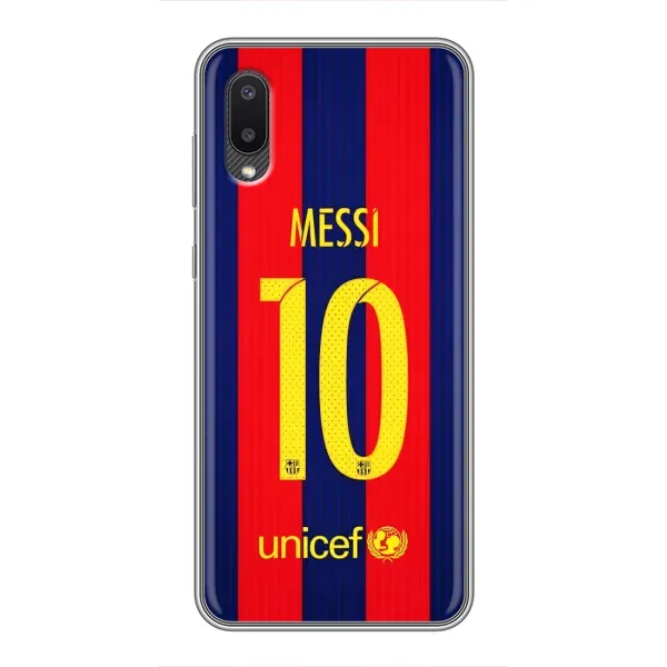 Чехол с принтом «Messi Barca 10» для Samsung Galaxy A02 Чехол с принтом «Messi Barca 10» для Samsung Galaxy A02