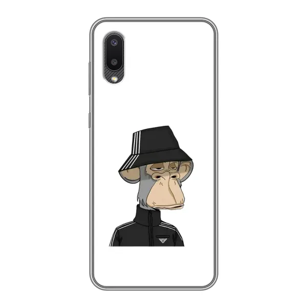 Чехол с принтом «обезьяна NFT Adidas» для Samsung Galaxy A02