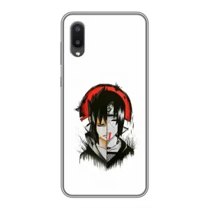 Чехлы на тему: Итачи Учиха для Samsung Galaxy A02 (AlphaPrint) (разный Итачи)