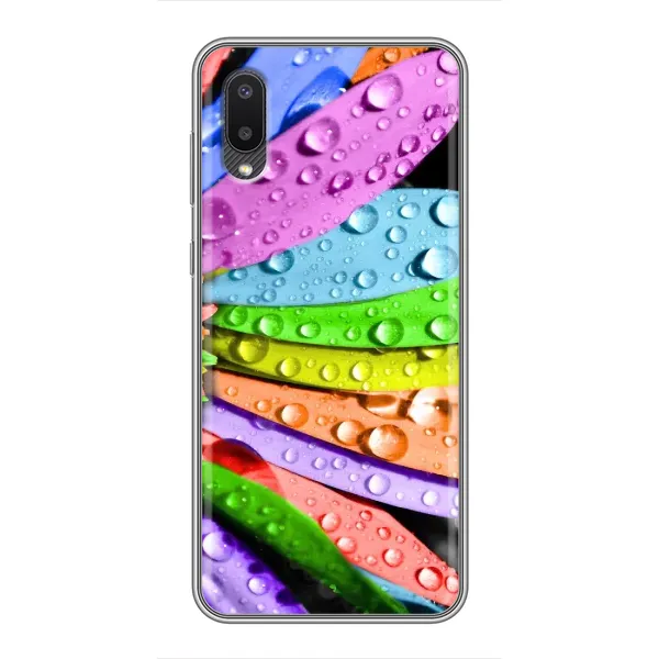 Чехол с принтом «Семицветик» для Samsung Galaxy A02