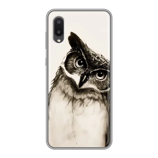 Чехол с принтом «Сова» для Samsung Galaxy A02