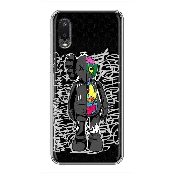Чехол с принтом «Стиль Bearbrick» для Samsung Galaxy A02