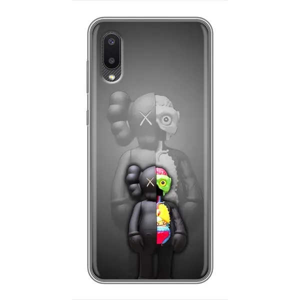 Чехол с принтом «Тело Bearbrick» для Samsung Galaxy A02