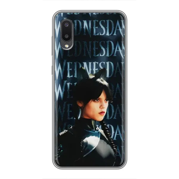 Чохол з принтом «Венздей кішка» для Samsung Galaxy A02