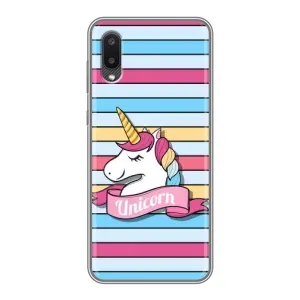 Чохол для Самсунг Ґалексі E02 - (Єдинорожки - Новинки) (AlphaPrint) (Unicorn)