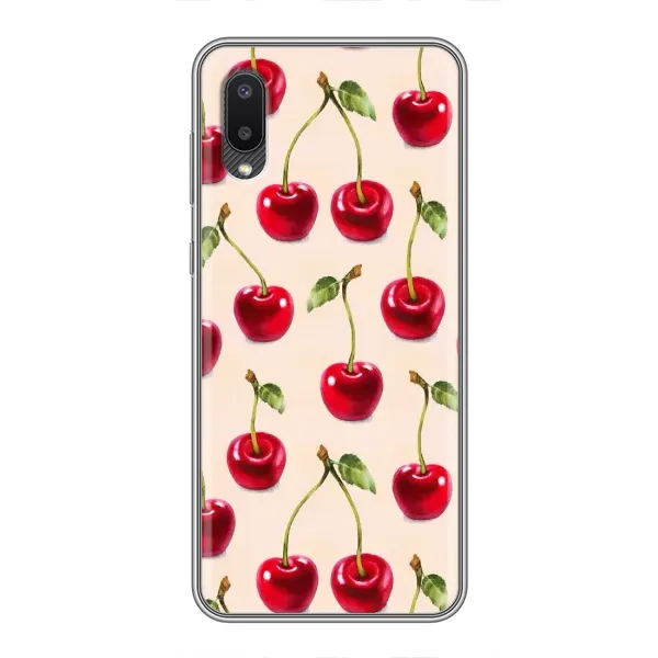 Чехол с принтом «Вишня» для Samsung Galaxy A02