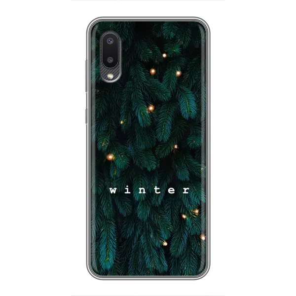 Чехол с принтом «Winter» для Samsung Galaxy A02