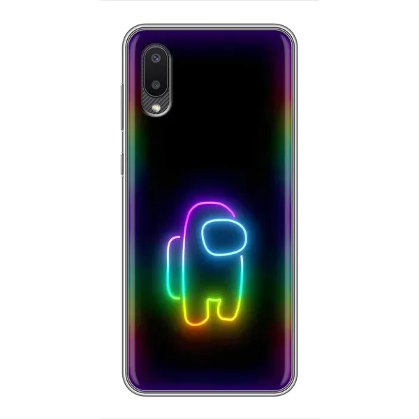 Чехол с принтом «Яркий скин» для Samsung Galaxy A02