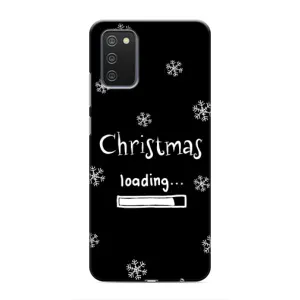 Рождественские, Праздничные Чехлы для Самсунг А02с (Christmas loading)