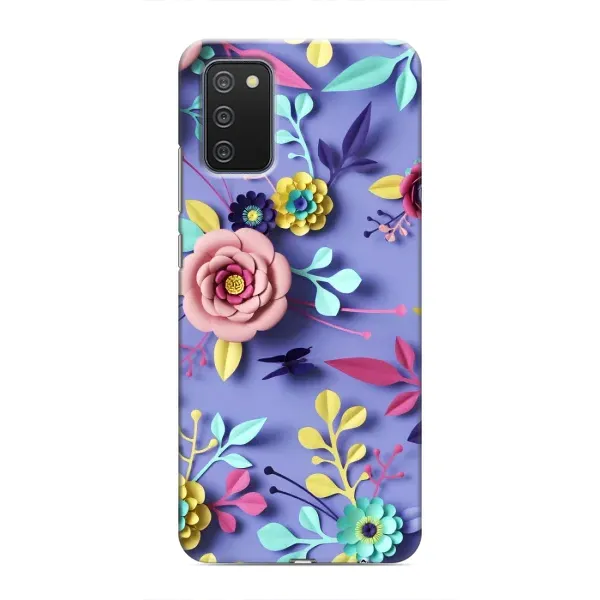 Чехол с принтом «Цветочный дизайн» для Samsung Galaxy A02s Чехол с принтом «Цветочный дизайн» для Samsung Galaxy A02s