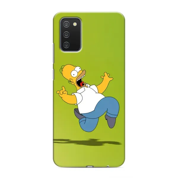 Чохол з принтом «Гомер Сімпсон» для Samsung Galaxy A02s