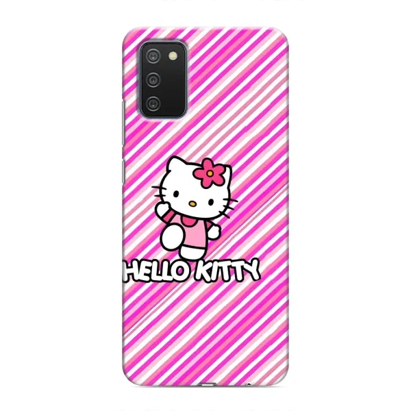 Чохол з принтом «Hello Kytty» для Samsung Galaxy A02s