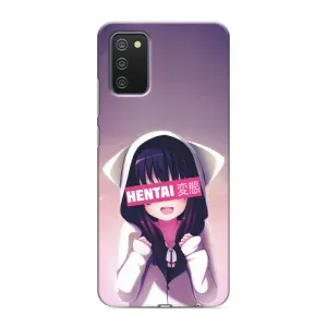 Чехлы Персонажи Аниме Наруто для Samsung Galaxy A02s (AlphaPrint) (Hentai chan)