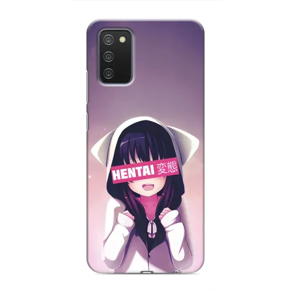Чехол с принтом «Hentai chan» для Samsung Galaxy A02s