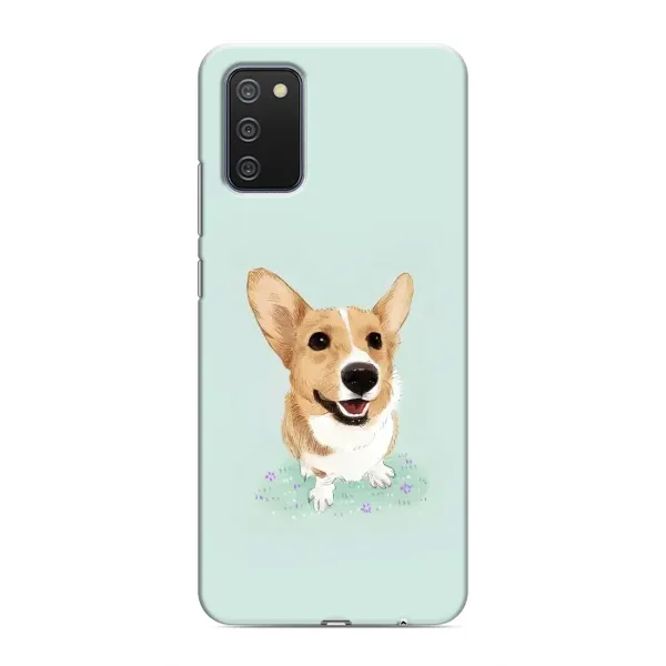 Чехол с принтом «Корги» для Samsung Galaxy A02s
