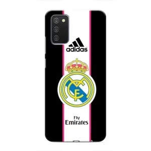 ФК Реал Мадрид чехлы для Samsung Galaxy A02s (AlphaPrint) (лого Real Madrid)