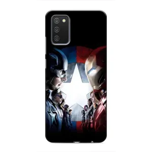 Чехлы с героями Марвел Samsung Galaxy A02s (VPrint) (Марвел стайл)