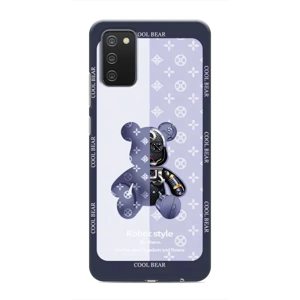 Чохол з принтом «Медведик LV» для Samsung Galaxy A02s