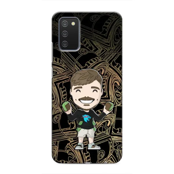 Чохол з принтом «Mister Beast» для Samsung Galaxy A02s Чохол з принтом «Mister Beast» для Samsung Galaxy A02s