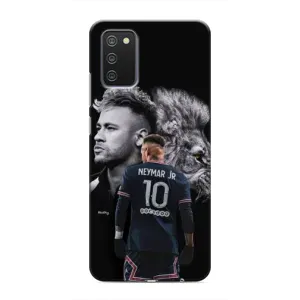 Чехол Неймар для Samsung Galaxy A02s (AlphaPrint) (Неймар Лев)