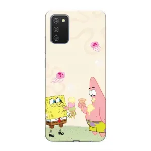 Чохол з принтом «Патрік і Боб» для Samsung Galaxy A02s