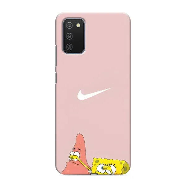 Чохол з принтом «Патрік і Губка» для Samsung Galaxy A02s