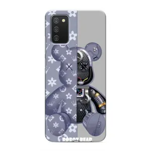 Крутые Чехлы Луи Виттон для Samsung Galaxy A02s (AlphaPrint) (Робот Мишка)