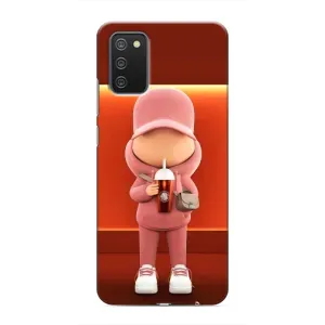 Крутые Чехлы Луи Виттон для Samsung Galaxy A02s (AlphaPrint) (С Кофе)