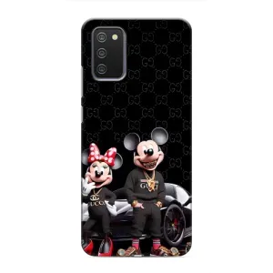 Чехол Disney Mouse Samsung Galaxy A02s (PREMIUMPrint) (Семья Маусов)