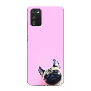 Чехлы с собаками для Samsung Galaxy A02s (VPrint) (Смешная собака)