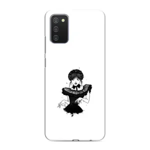 Чехлы Венсдей на Samsung Galaxy A02s Уэнсдей (AlphaPrint) (танец Уэнздей)