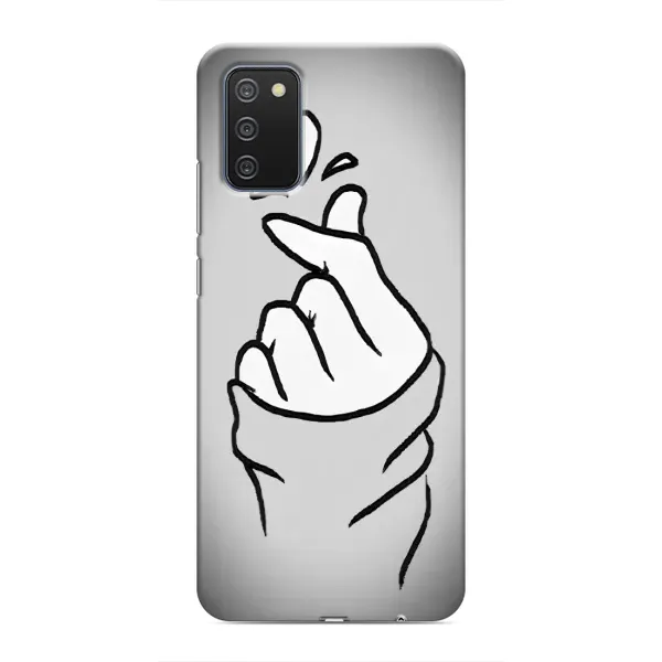 Чехол с принтом «Значок Love» для Samsung Galaxy A02s