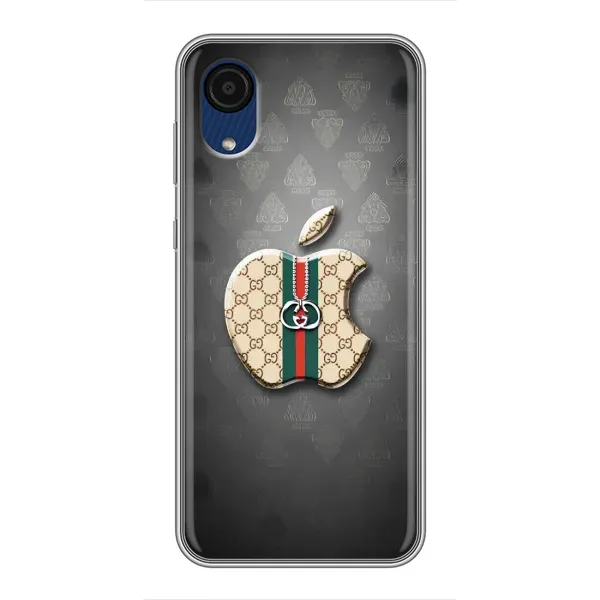 Чехол с принтом «Apple gucci» для Samsung Galaxy A03 Core Чехол с принтом «Apple gucci» для Samsung Galaxy A03 Core