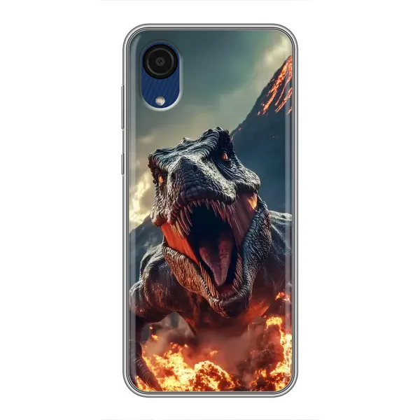 Чохол з принтом «Вогняний динозавр» для Samsung Galaxy A03 Core Чохол з принтом «Вогняний динозавр» для Samsung Galaxy A03 Core