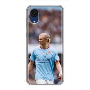 Чехлы с футболистом Ерлинг Холанд для Samsung Galaxy A03 Core (AlphaPrint) (Эрлинг Холанд)