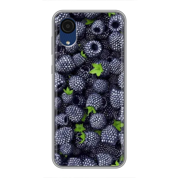 Чехол с принтом «Ежевика» для Samsung Galaxy A03 Core