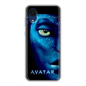 Чехлы с фильма АВАТАР для Samsung Galaxy A03 Core (AlphaPrint) (глаз Аватара)