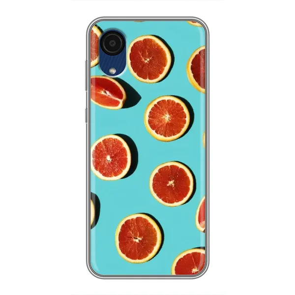Чехол с принтом «Грейпфрут» для Samsung Galaxy A03 Core
