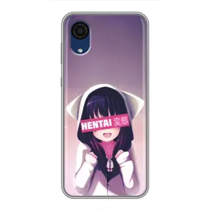 Чехлы Персонажи Аниме Наруто для Samsung Galaxy A03 Core (AlphaPrint) (Hentai chan)