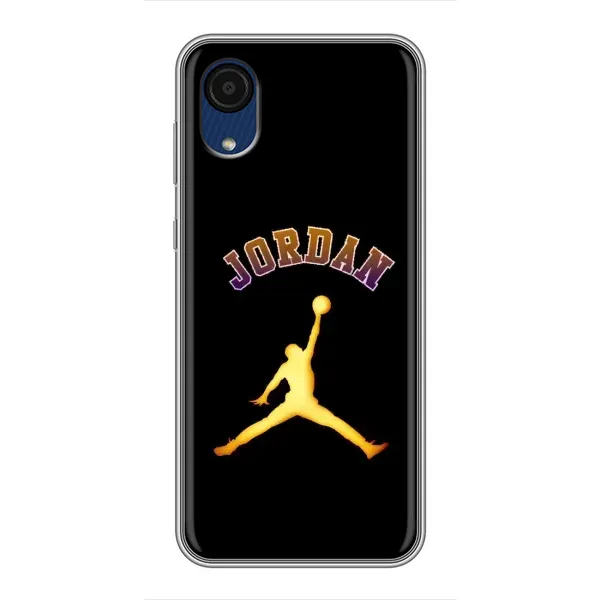 Чехол с принтом «Jordan Gold» для Samsung Galaxy A03 Core