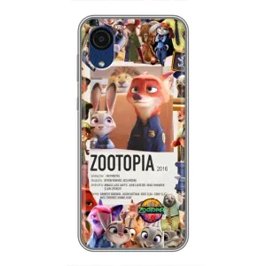 Чехол Зоотрополіс на Samsung Galaxy A03 Core (Постер Зверополис)