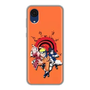 Naruto Anime Чехлы для Самсунг А03 Кор (AlphaPrint) (команда Наруто)