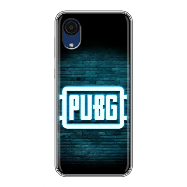 Чехол с принтом «Лого PUBG» для Samsung Galaxy A03 Core