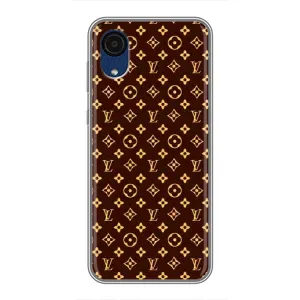 Чехлы Луи Витон для Samsung Galaxy A03 Core (AlphaPrint - LOUIS VUITTON) (лого LOUIS VUITTON)