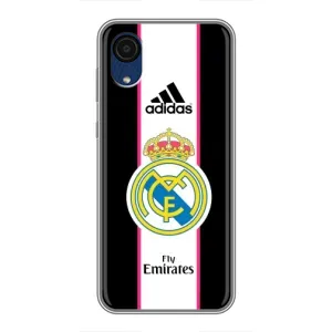Чехол для Samsung Galaxy A03 Core с принтом Реал Мадрид (Лого Real Madrid)
