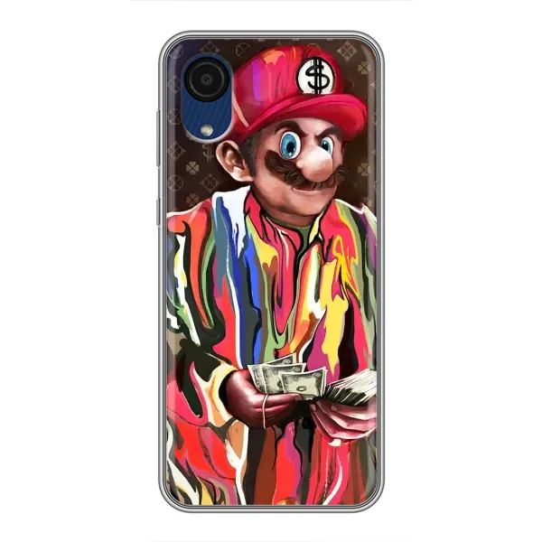 Чехол с принтом «Mario LV» для Samsung Galaxy A03 Core