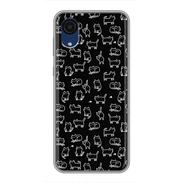 Чехол с принтом «Меленькие котики» для Samsung Galaxy A03 Core